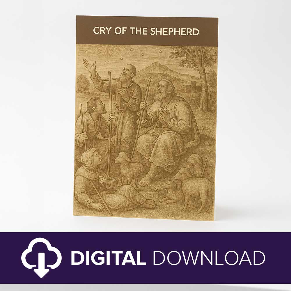 The Cry of the Shepherd (SATB)