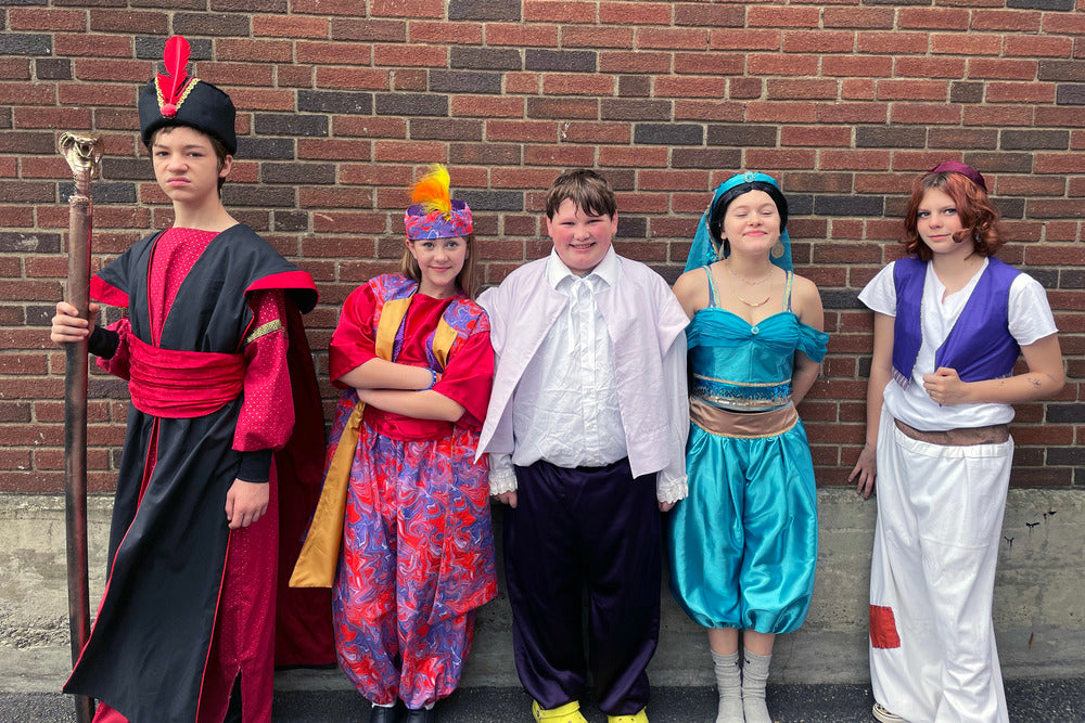 disney's aladdin jr musical shows for middle schools