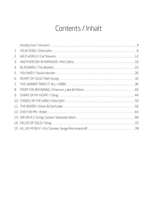 Dominic miller song classics for solo guitar sheet music book