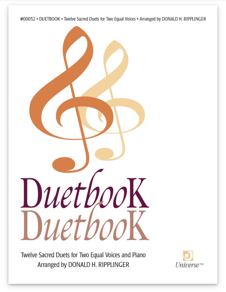 duetbook hymn arrangements sheet music for lds