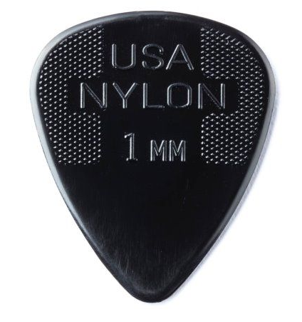 Dunlop 44P100 Jim Dunlop Nylon Guitar Pick 1.0mm (12 Pack)