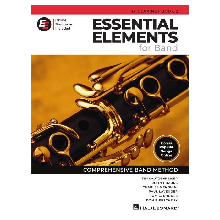 Essential Elements for Band – Bb Clarinet Book 2 with EEi