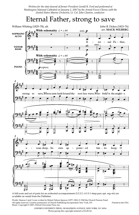 eternal father strong to save navy hymn by mack wilberg
