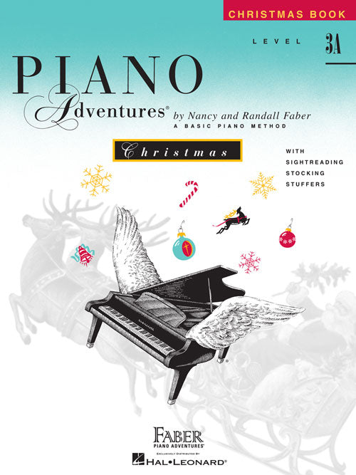 Aventures au piano Niveau 3A - Livre de Noël