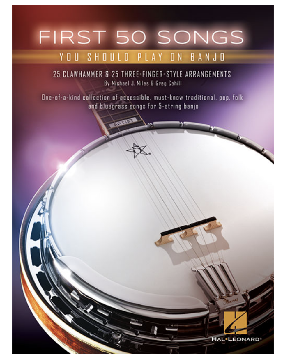 First 50 songs for banjo sheet music
