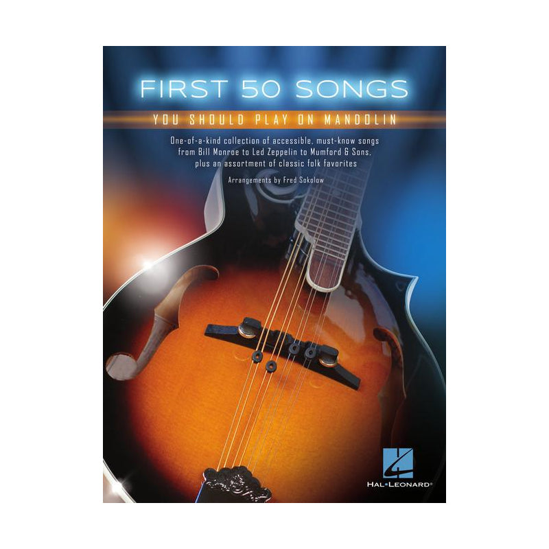 first 50 songs for easy mandolin sheet music