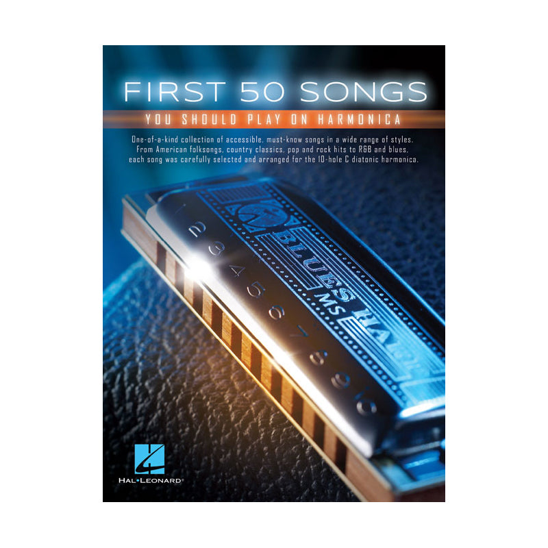 first 50 songs for harmonica sheet music