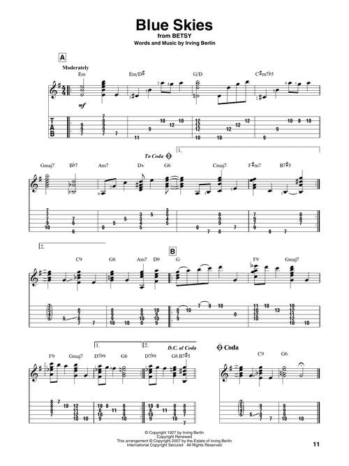 First 50 songs you should play on solo guitar sheet music book