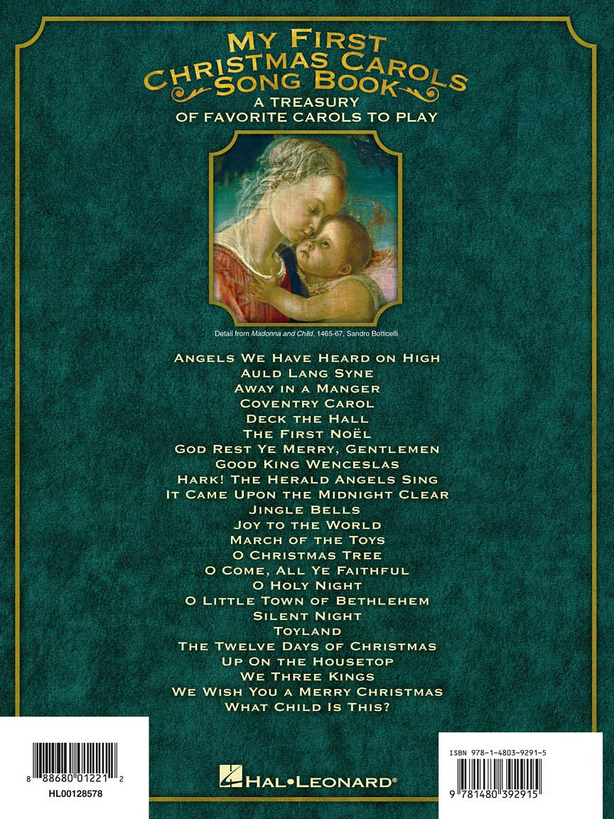 My First Christmas Carols Song Book