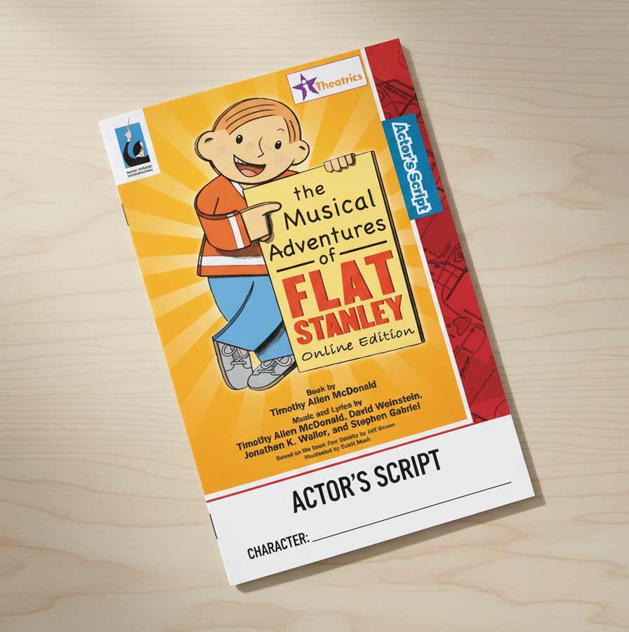 Flat Stanley Jr Script (10 pack)