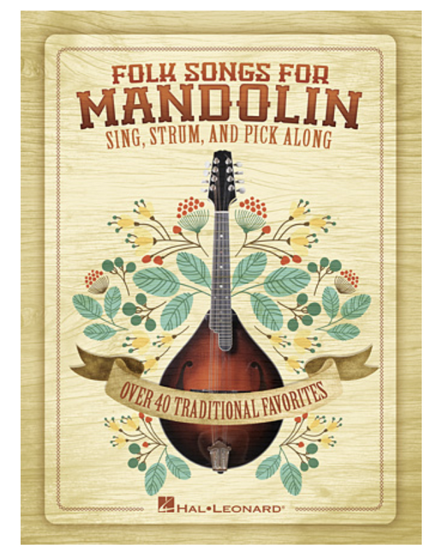 Folk songs for mandolin sheet music