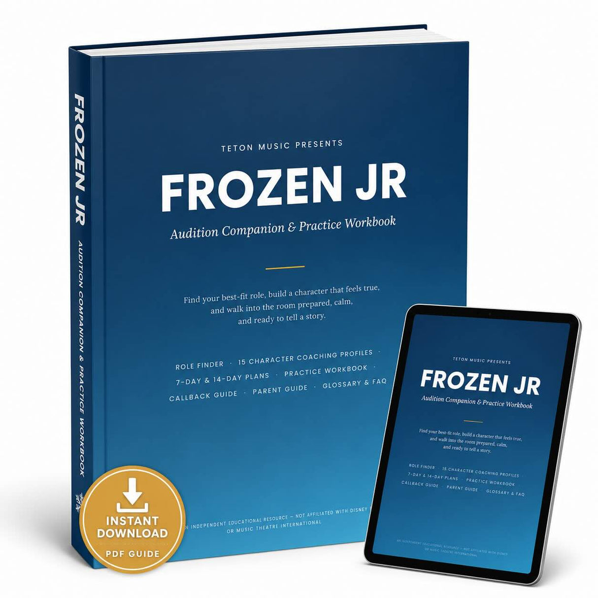 Frozen JR Audition Guide & Success Pack – Digital PDF