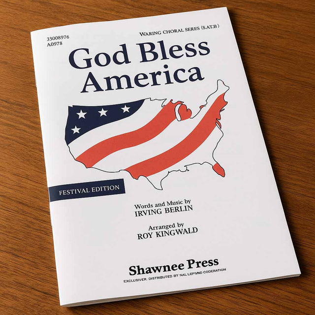 god bless america Satb sheet music choir
