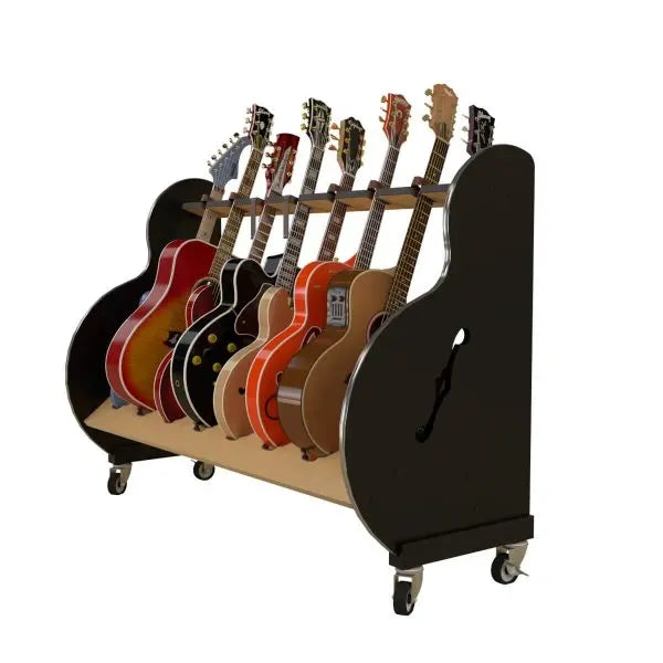 The Session-Pro Mobile Guitar Rack