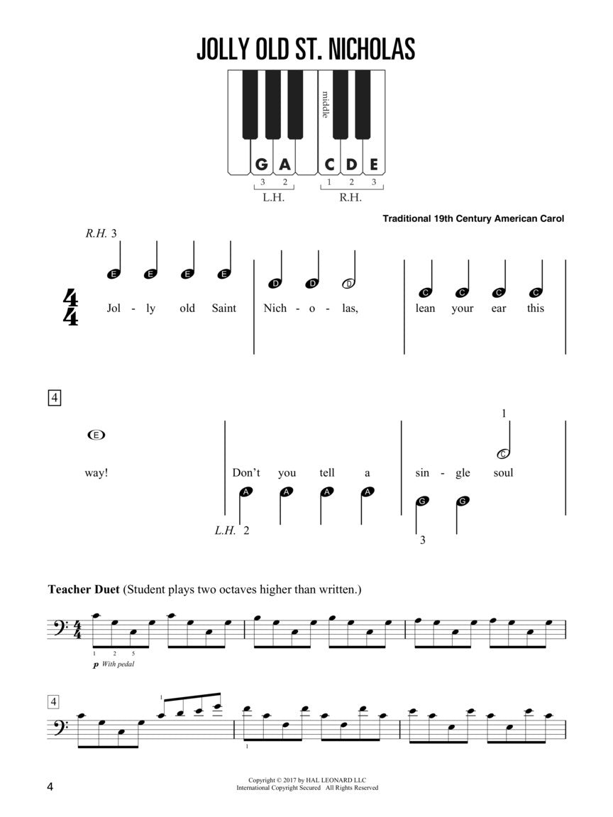 Hal Leonard Christmas Piano for Kids