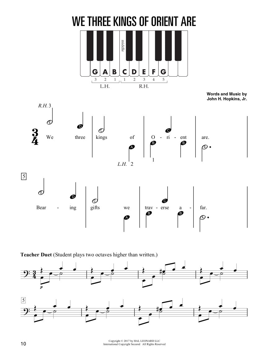 Hal Leonard Christmas Piano for Kids