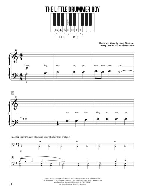 Hal Leonard Christmas Piano for Teens