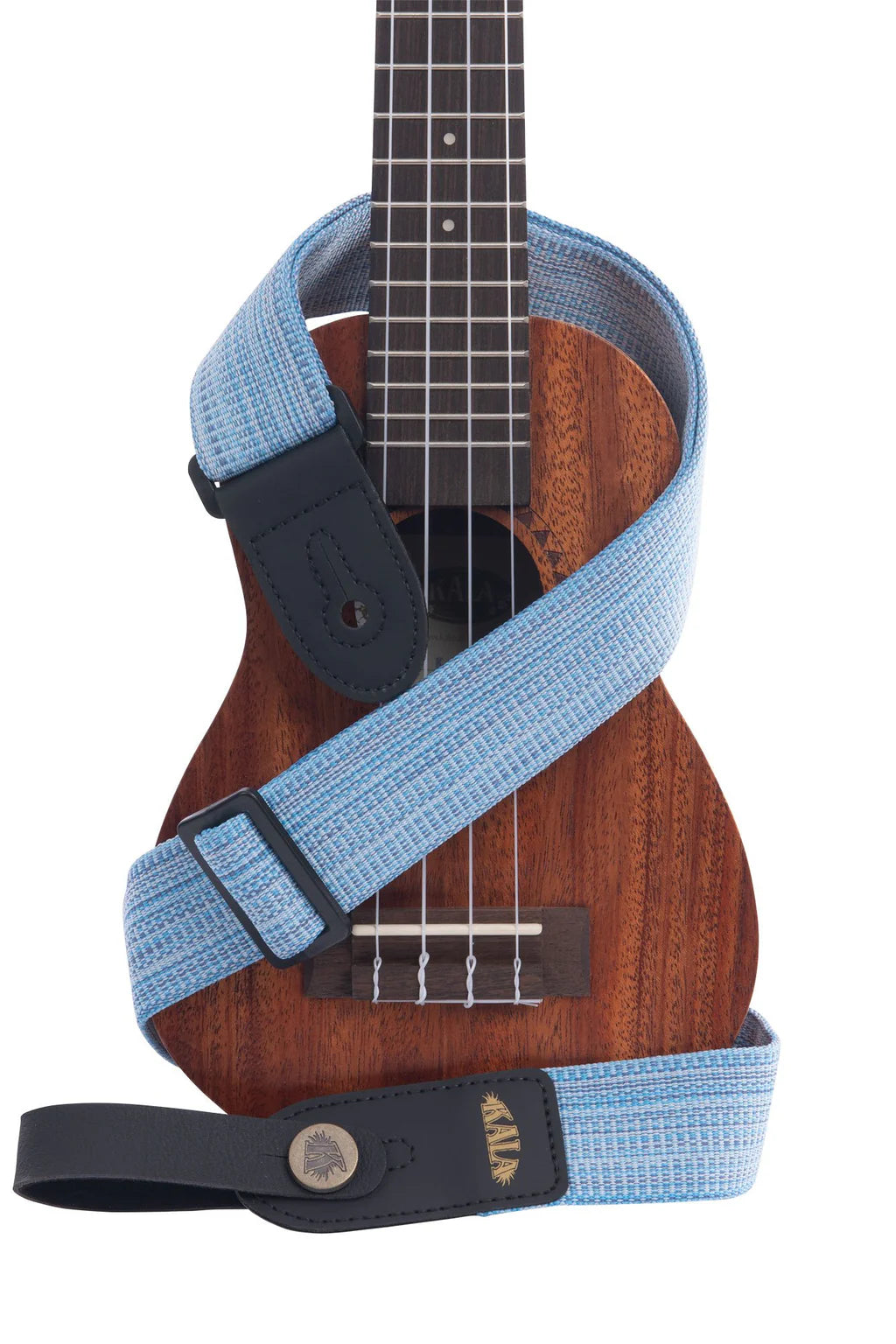 Heather Blue Handmade Ukulele Strap