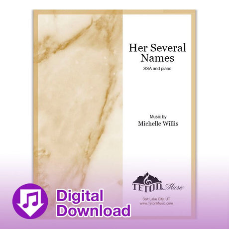 Her several names for women choir sheet music