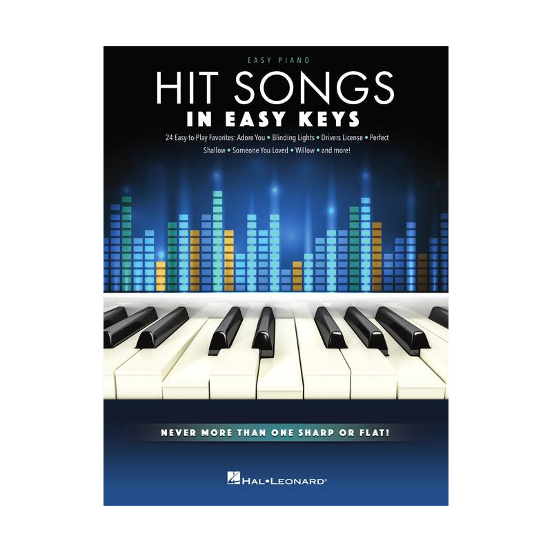 Hit Songs In Easy Keys | Easy Piano Sheet Music for Beginners – Teton Music