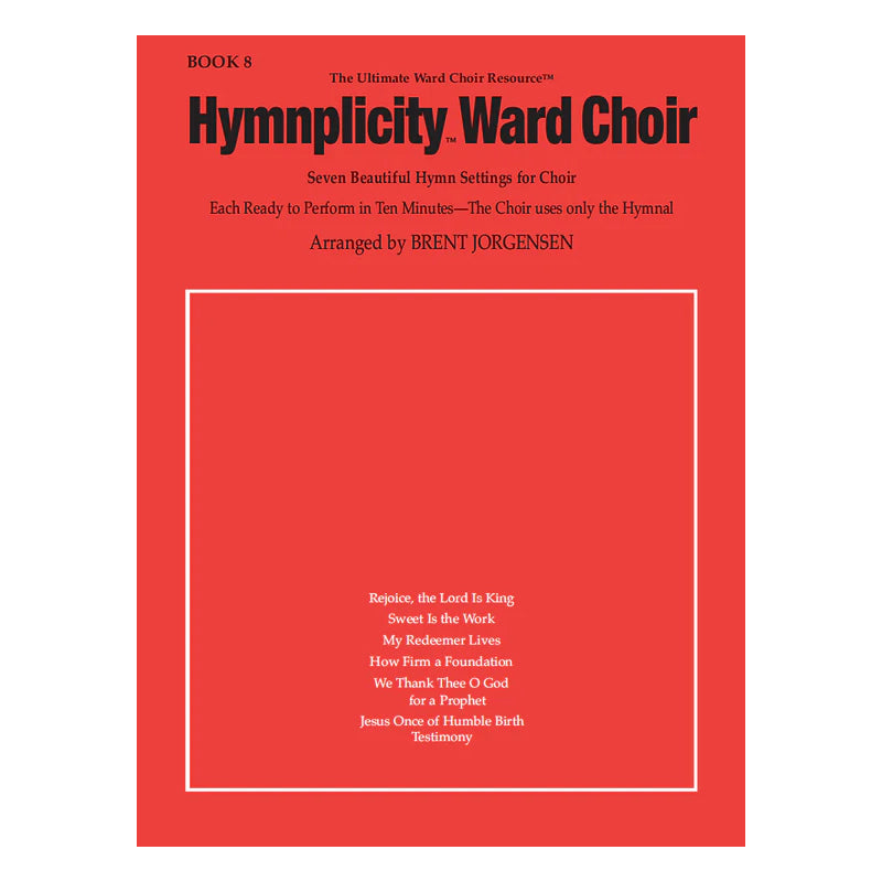 Hymnplicity Ward Choir Book 8 | Easy Church Sheet Music – Teton Music ...