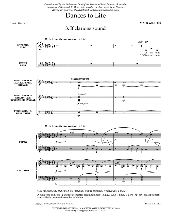 If clarions sound