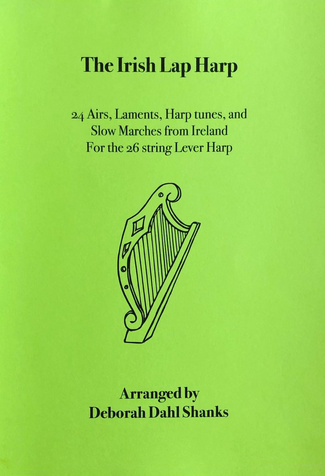 irish folk music lap harp sheet music