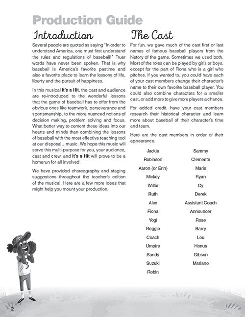 it's a hit baseball kids musical from teton music