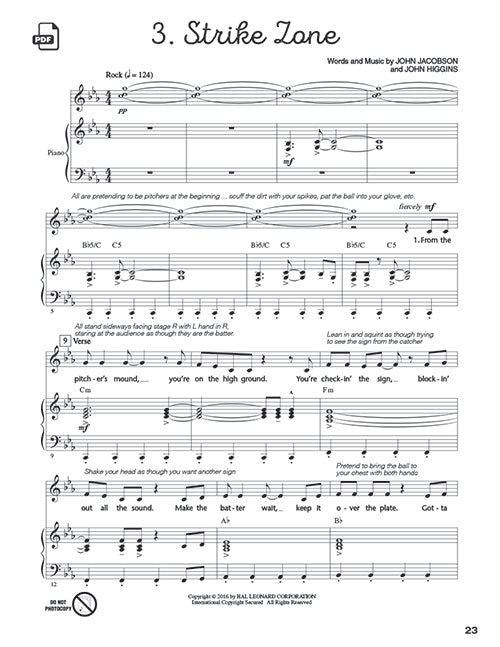 it's a hit baseball kids musical from teton music