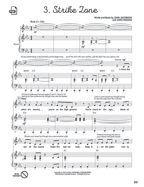 it's a hit baseball kids musical from teton music