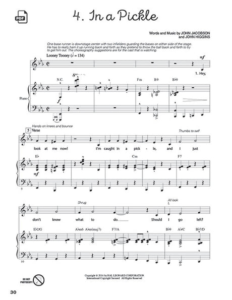 it's a hit baseball kids musical from teton music