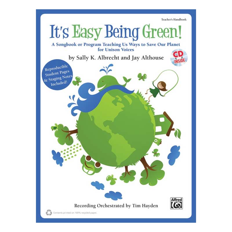 it's easy being green kids musicals show