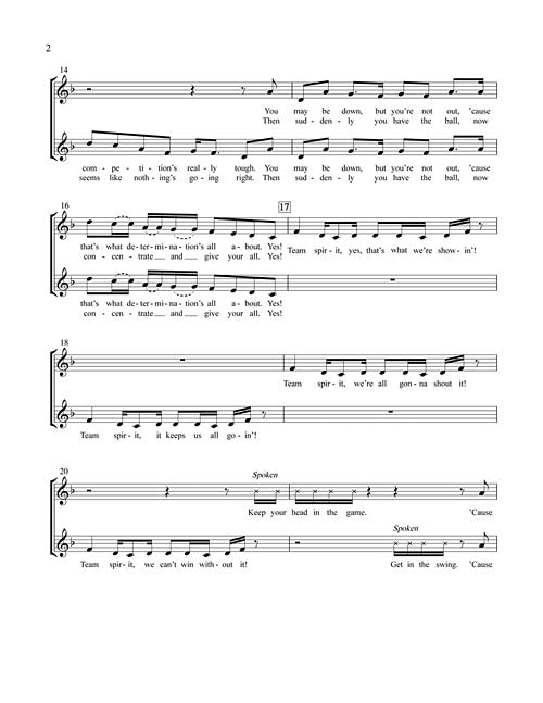 its how you play the game kids musicals about sports