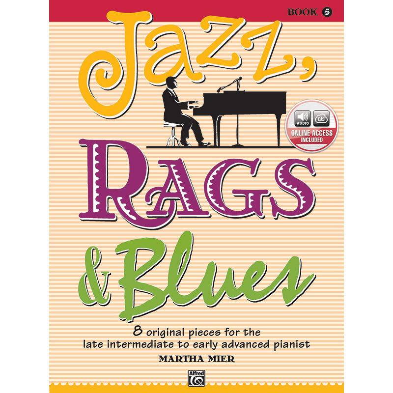 jazz rags & blues piano sheet music book