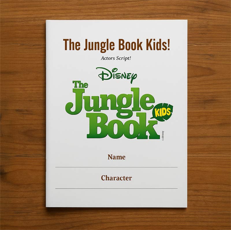 jungle book kids actors scripts kids musicals