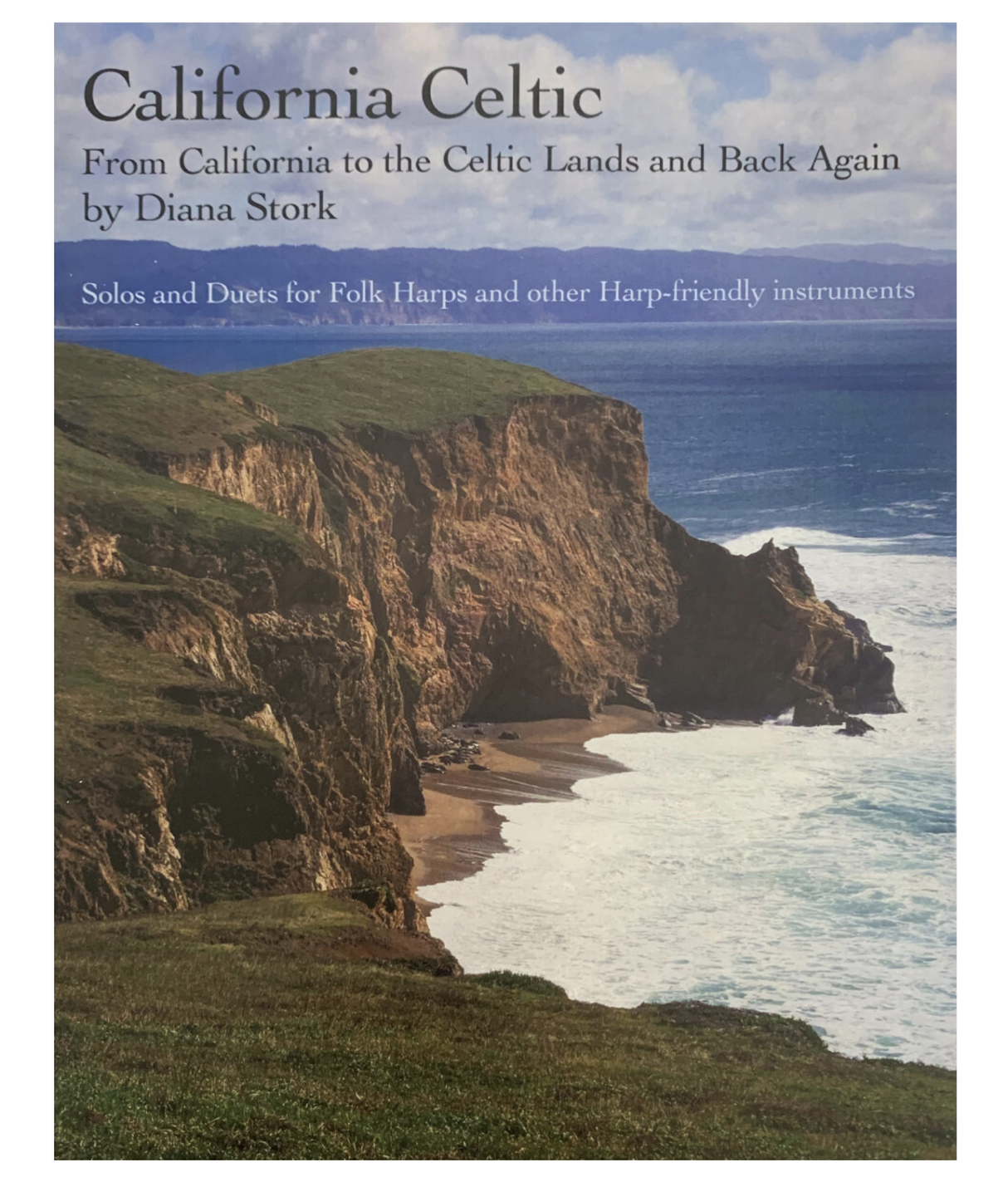 Harp sheet music of celtic songs by diana storkLap