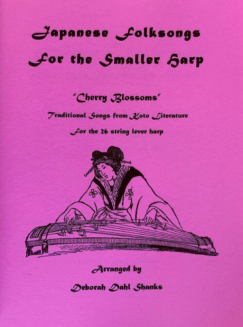 lap harp sheet music of japanese folk songs