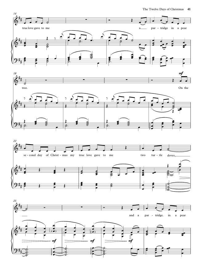 Carol Songbook for Low Voice – Mack Wilberg | Christmas Vocal Solos