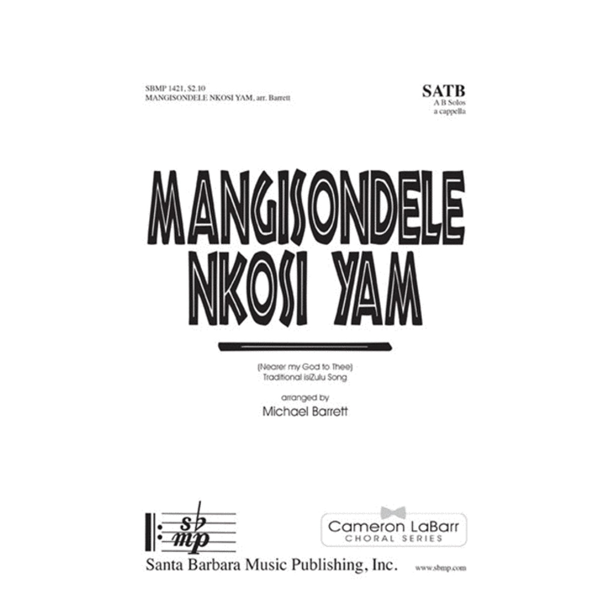 Mangisondele Nkosi Yam (SATB)