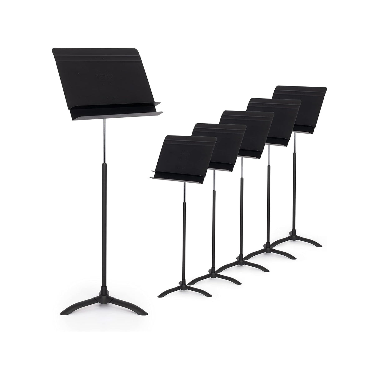 Manhasset Music Stand, Black Concertino (6 Pack)