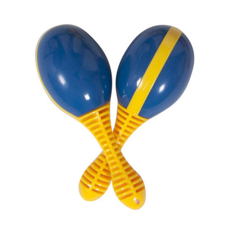 mini caraca shaker instrument in blue for classroom and kids