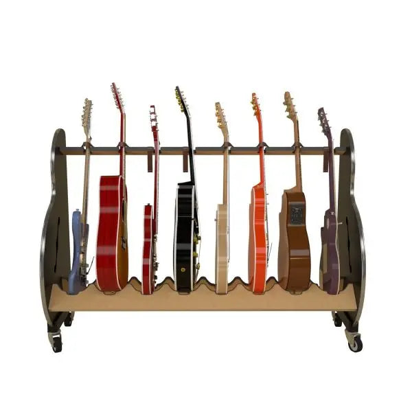 The Session-Pro Mobile Guitar Rack