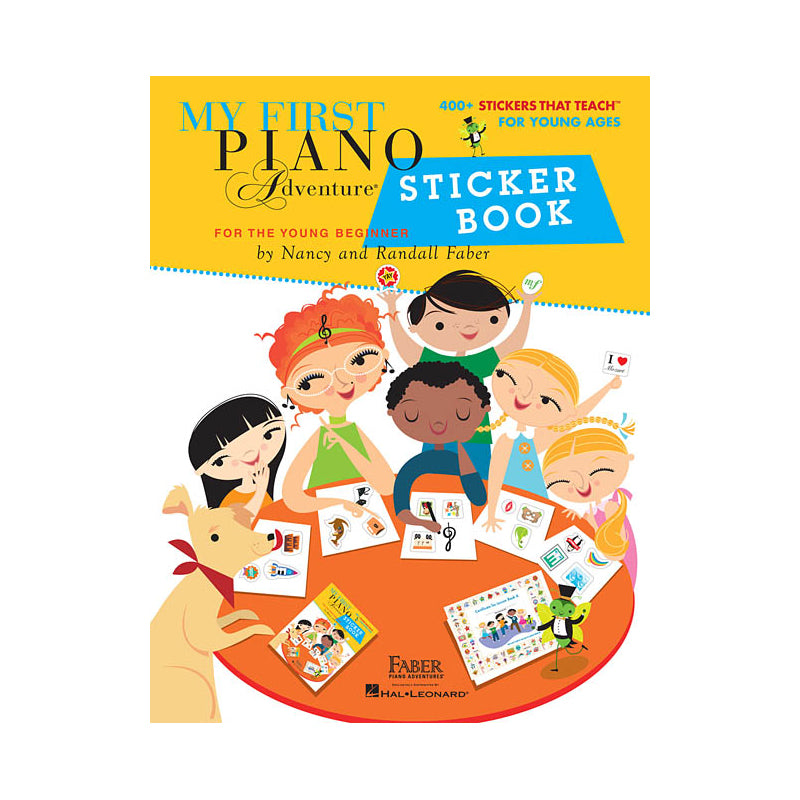 My First Piano Adventure Sticker Book