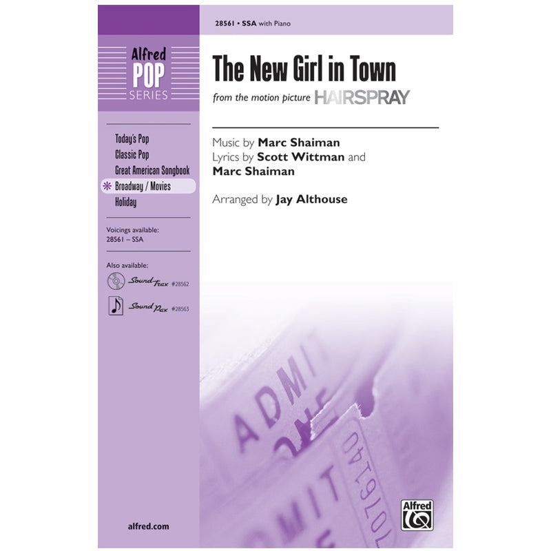 New Girl In Town The (From The Movie Hairspray)