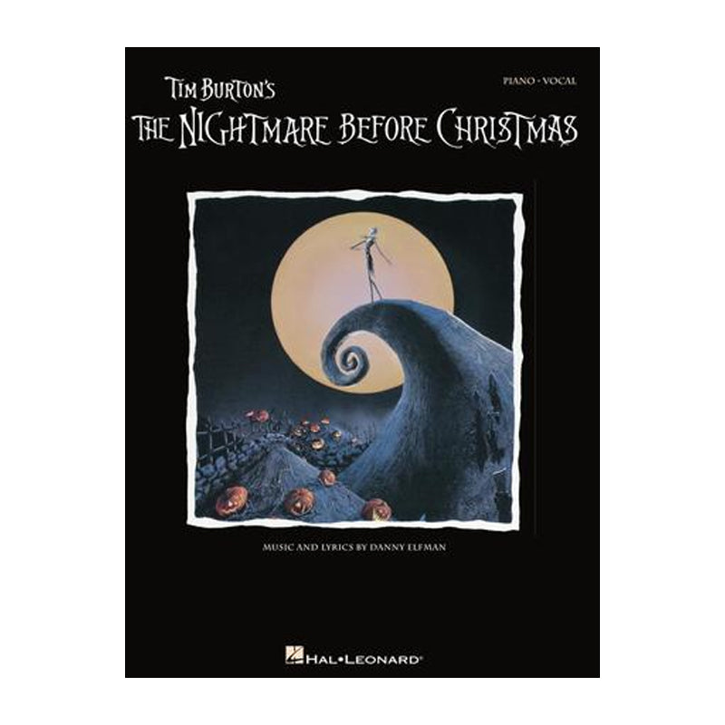 nightmare before christmas piano sheet music and vocal