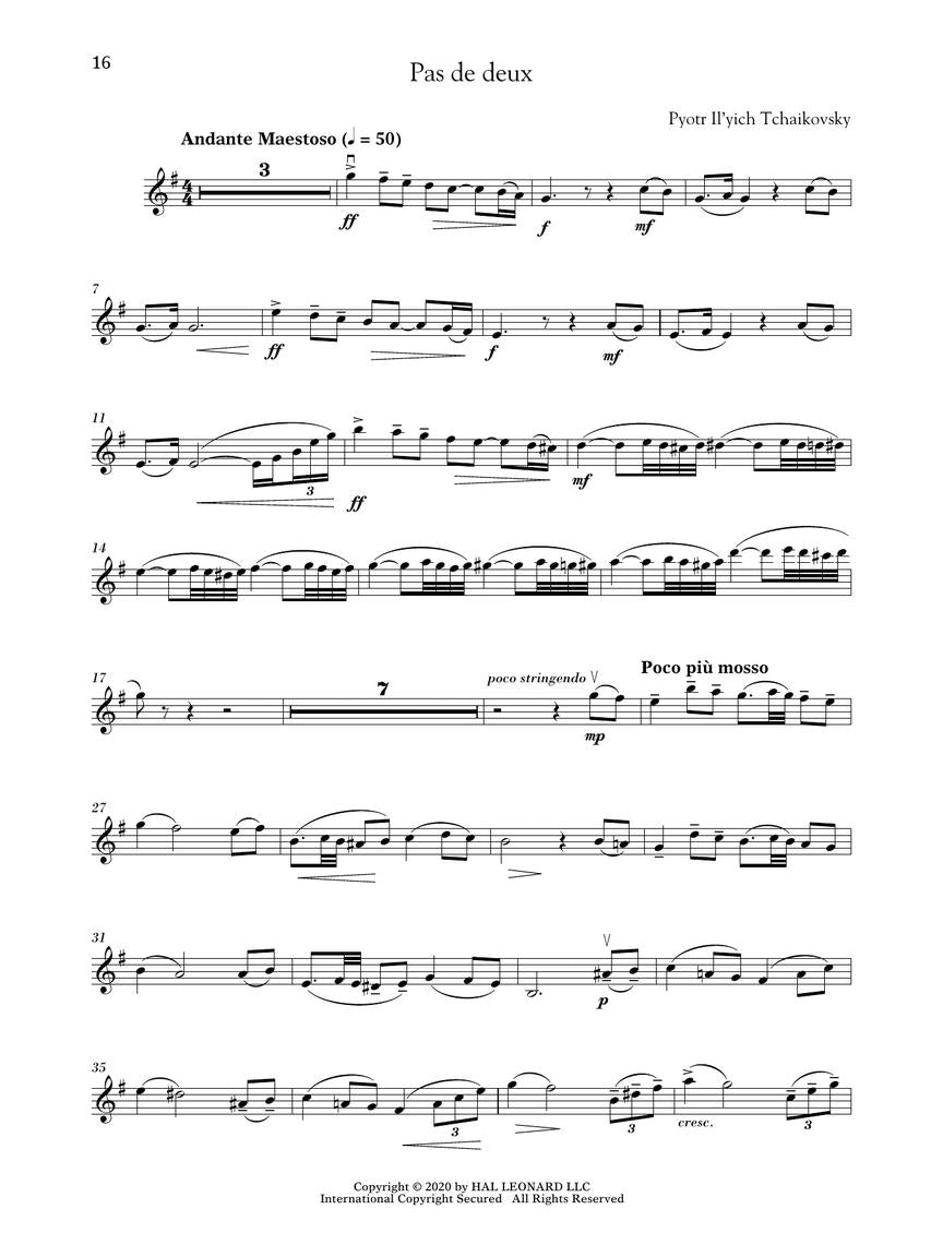 The Nutcracker for Classical Players for Violin and Piano