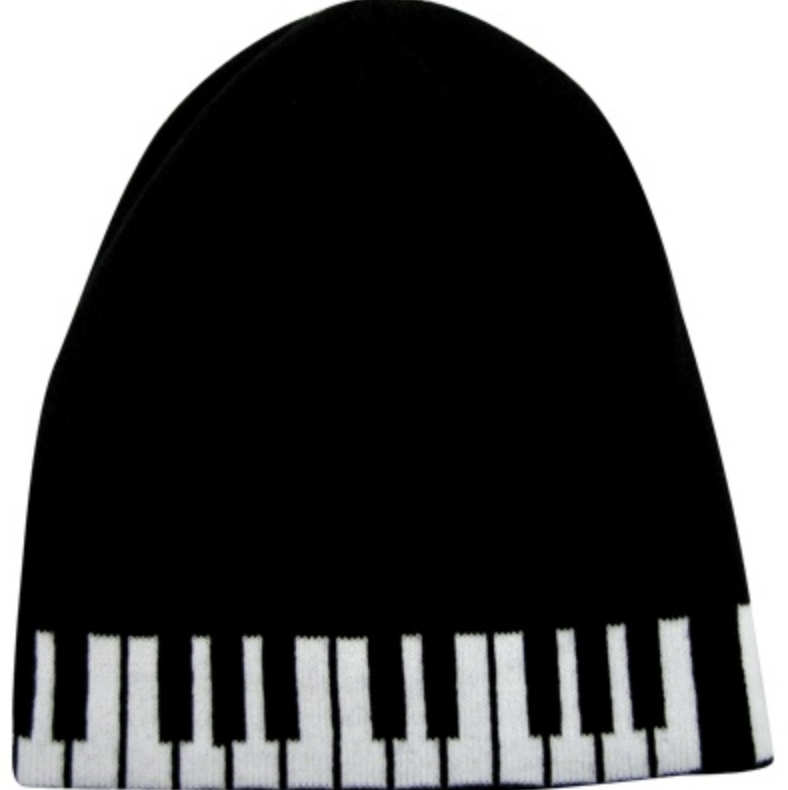 Piano Keyboard Beanie