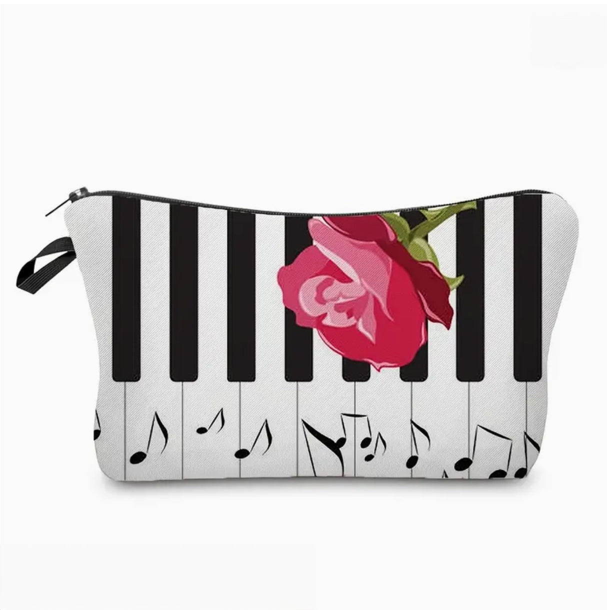 Piano & Notes Makeup/Cosmetic Bag