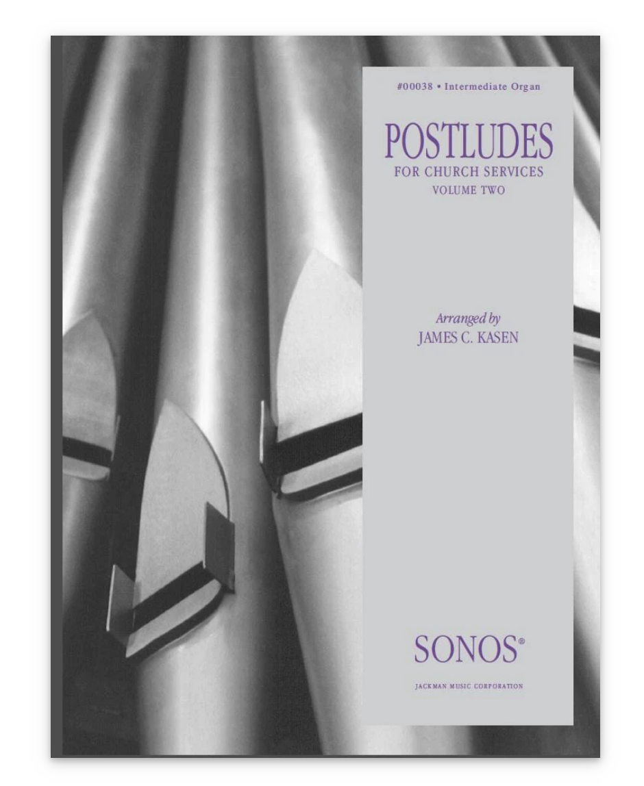 postludes organ hymn arrangements for church