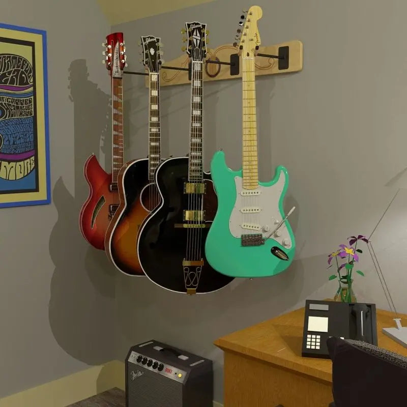 guitar holder rack for walls